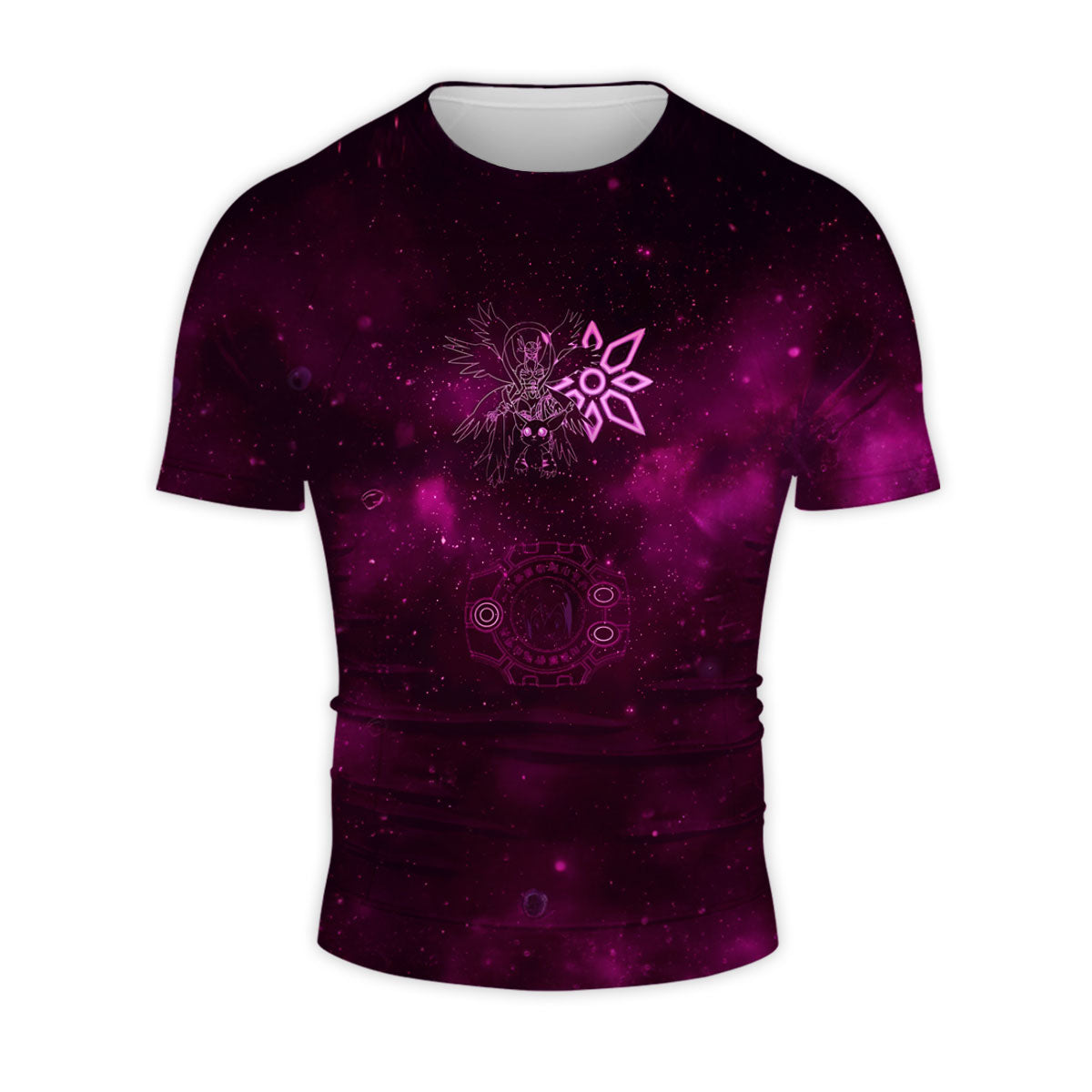 Digimon Adventure Space Angewomon Glowing Radiant Emblem Anime Apparel