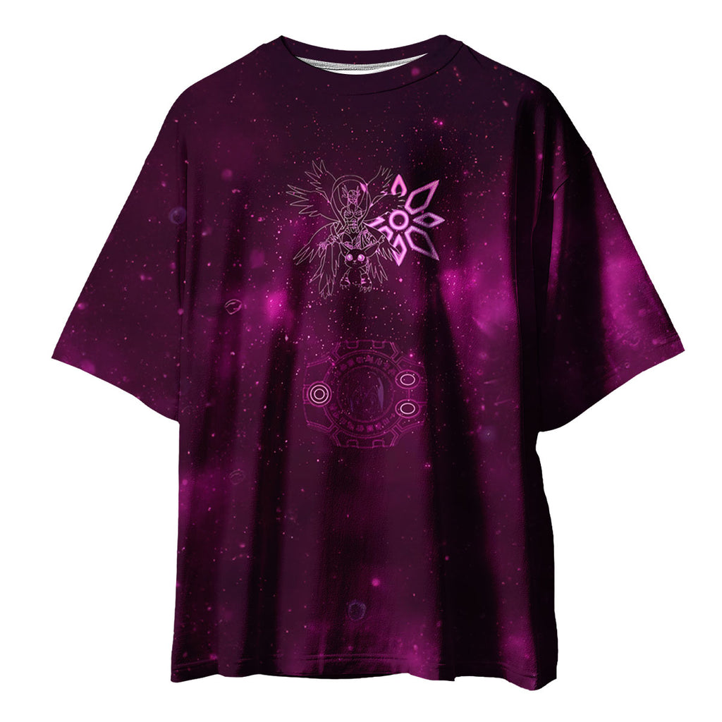 Digimon Adventure Space Angewomon Glowing Radiant Emblem Anime Apparel