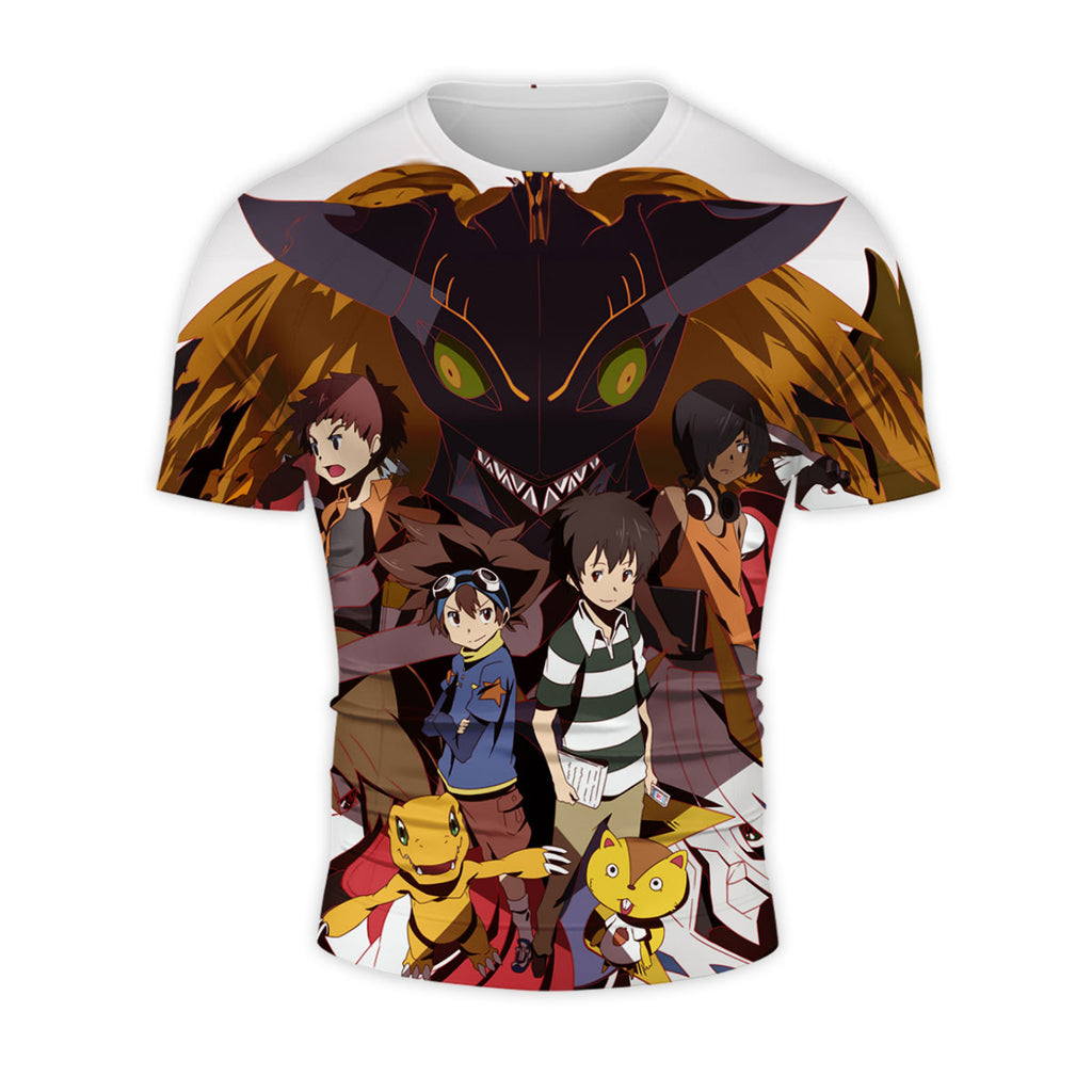 Digimon Adventure Tai Agumon Digidestined With Partner Digimon Anime Apparel
