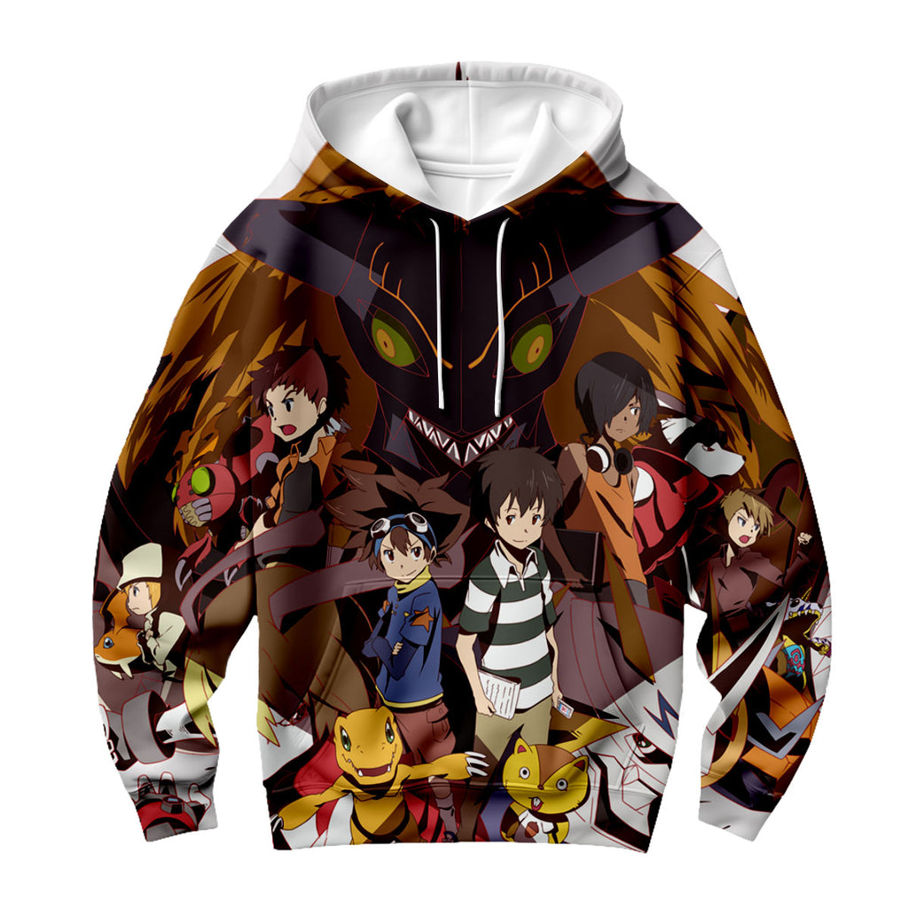 Digimon Adventure Tai Agumon Digidestined With Partner Digimon Anime Apparel