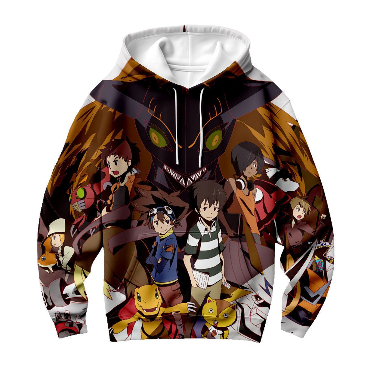 Digimon Adventure Tai Agumon Digidestined With Partner Digimon Anime Apparel