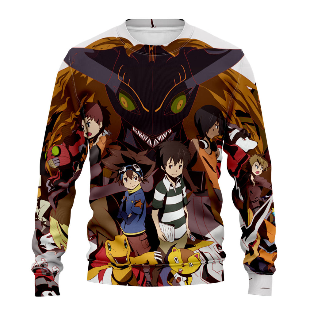 Digimon Adventure Tai Agumon Digidestined With Partner Digimon Anime Apparel