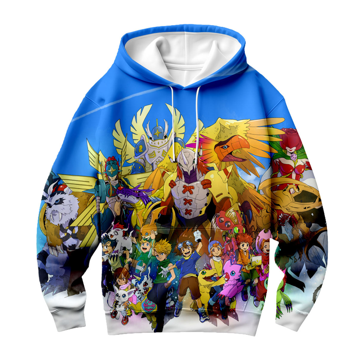 Digimon Adventure Tai And Agumon In Blue Team Anime Apparel
