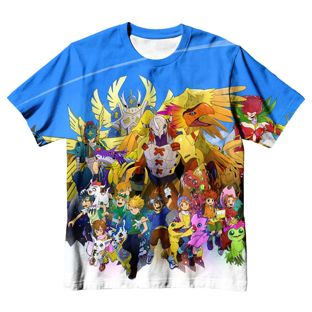 Digimon Adventure Tai And Agumon In Blue Team Anime Apparel