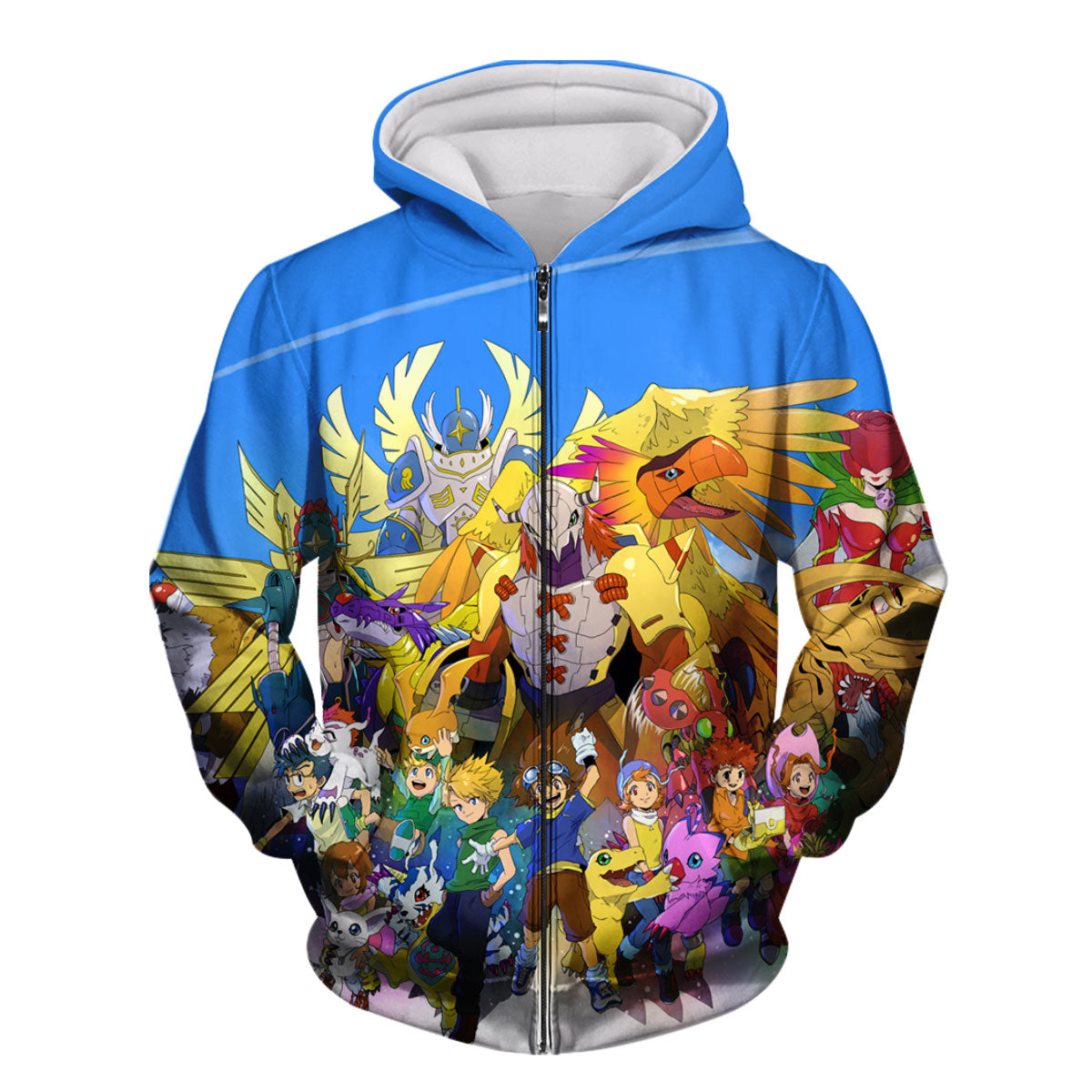 Digimon Adventure Tai And Agumon In Blue Team Anime Apparel