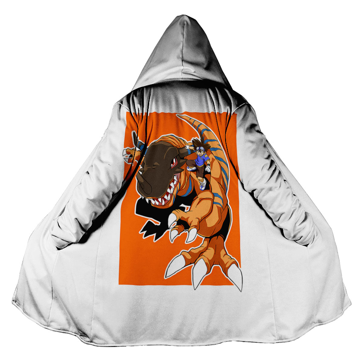 Digimon Adventure Tai Riding Orange Greymon Anime Apparel