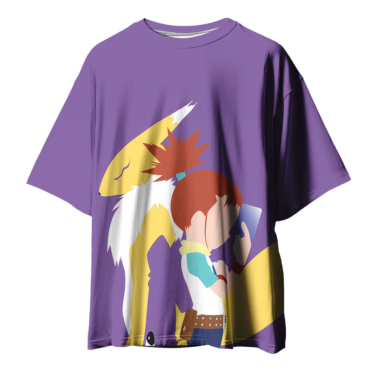 Digimon Adventure Taichi Renamon In Purple Anime Apparel