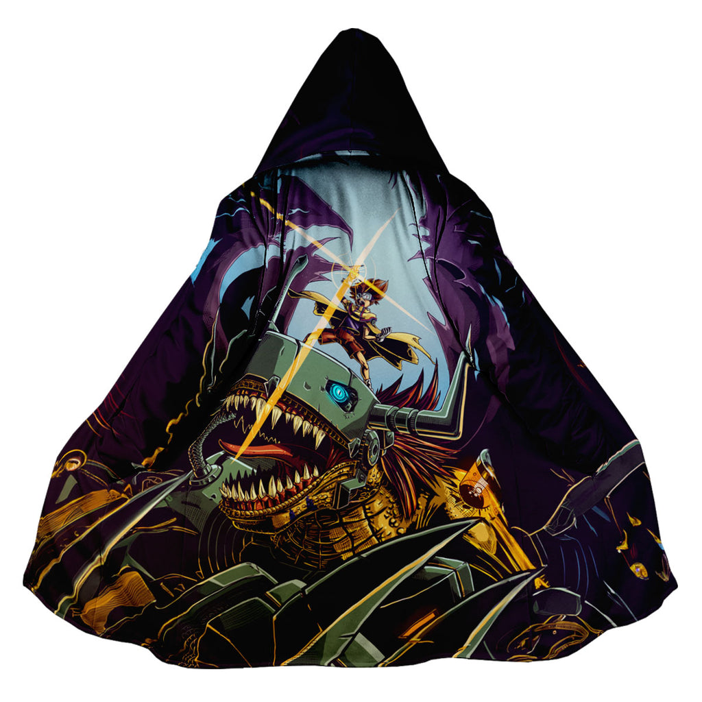 Digimon Adventure Taichi Riding Metalgreymon Dark Anime Apparel