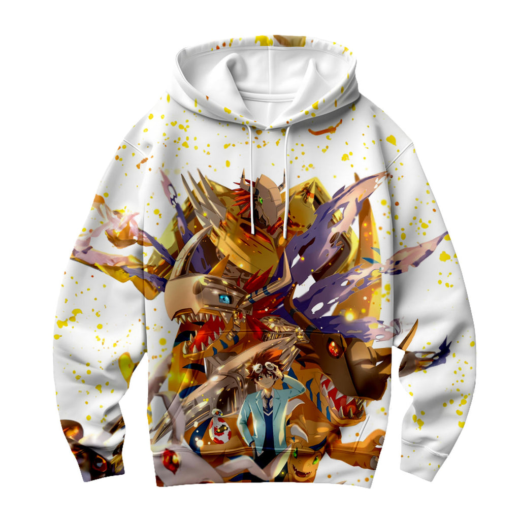 Digimon Adventure Taichi With Digimon In Colorful World Digimon Adventure Anime Apparel