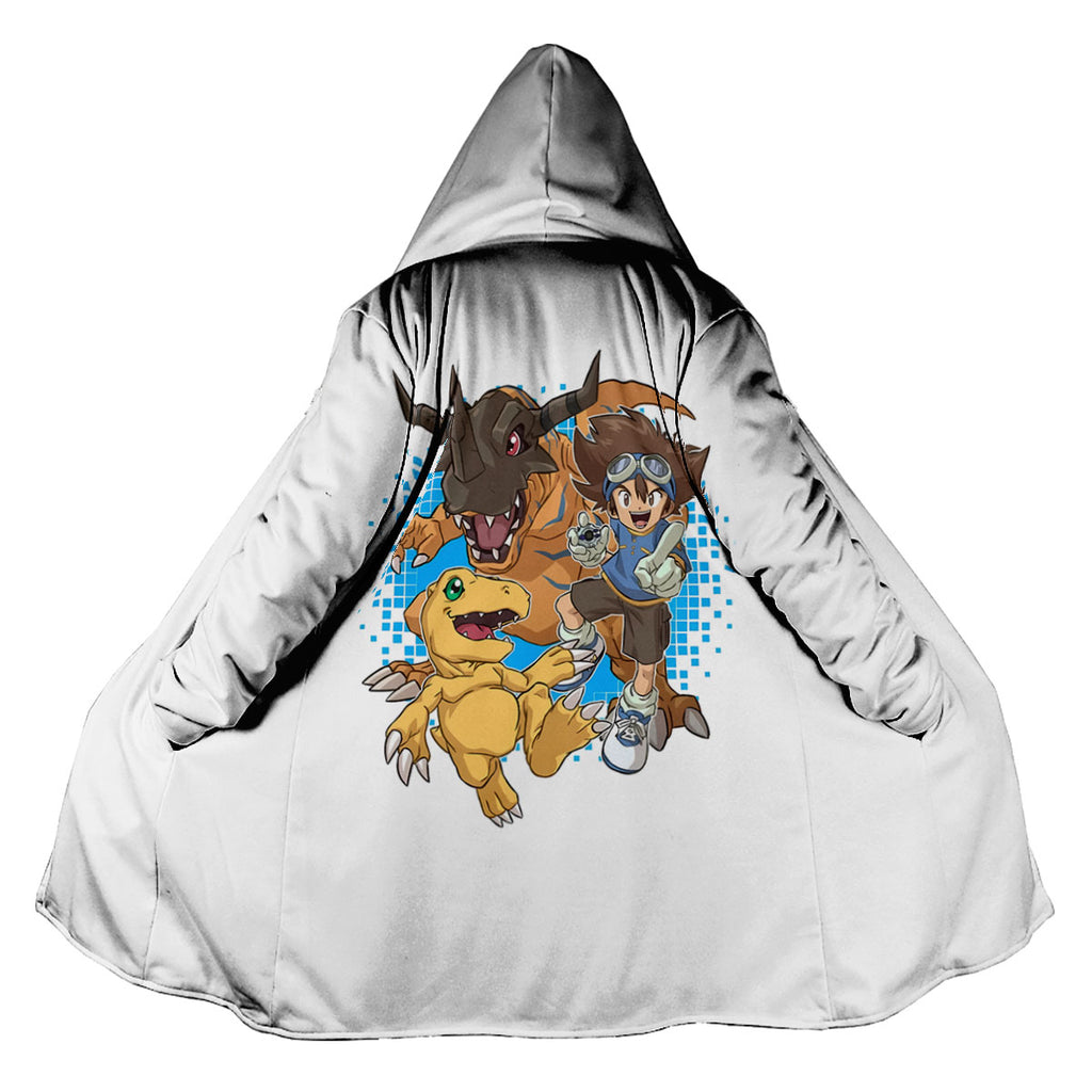 Digimon Adventure Taichi With Friends In Blue Anime Apparel