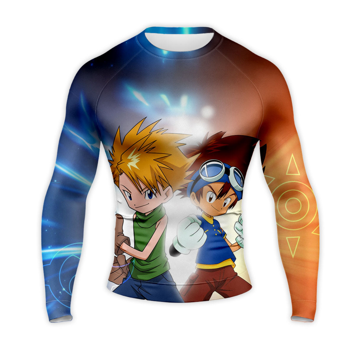 Digimon Adventure Taichi Yamato Prepared Blue Orange Anime Apparel