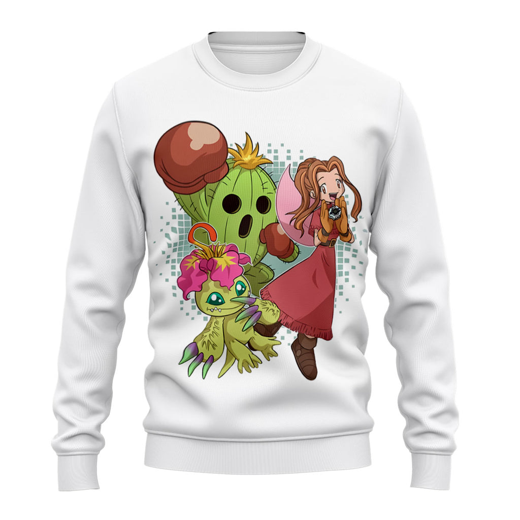 Digimon Adventure Taichioumi Mimi Partner Palmon Togemon Anime Apparel