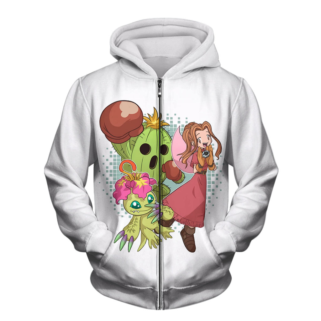 Digimon Adventure Taichioumi Mimi Partner Palmon Togemon Anime Apparel