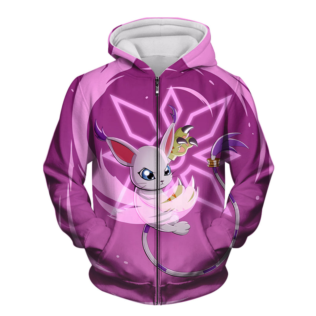 Digimon Adventure Tailmon Pink Starlight Anime Apparel