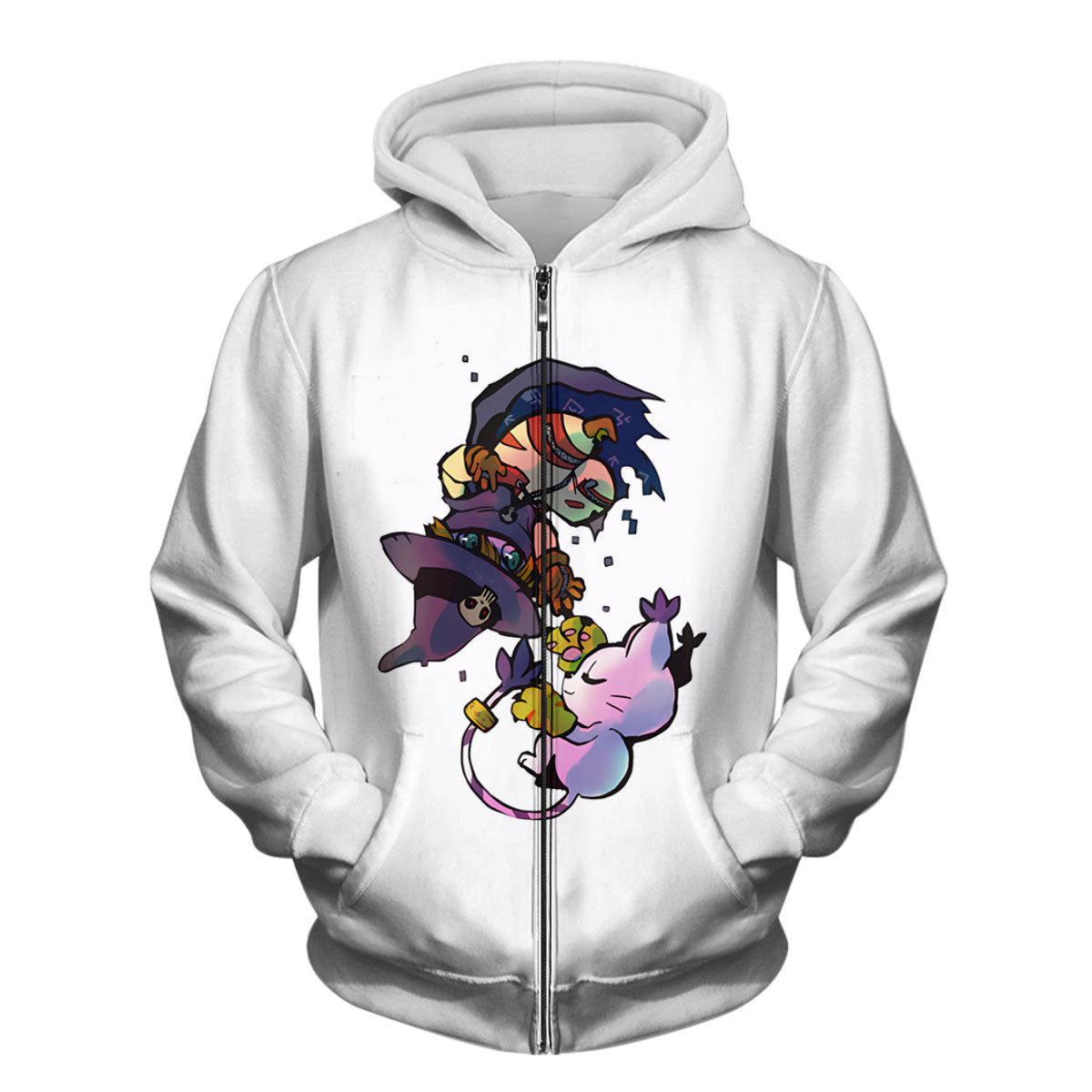 Digimon Adventure Tailmon With Her Friend Wizardmon Anime Apparel