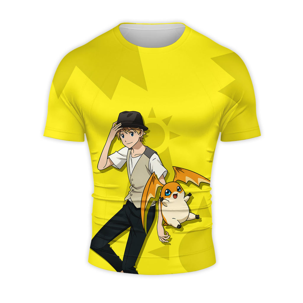 Digimon Adventure Takeru Takaishi And Yellow Patamon Anime Apparel