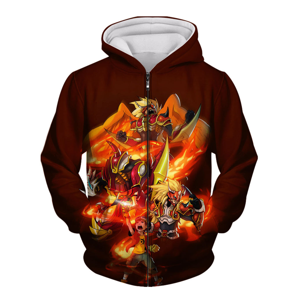 Digimon Adventure Takuya Kanbara Spirit Evolution Anime Apparel