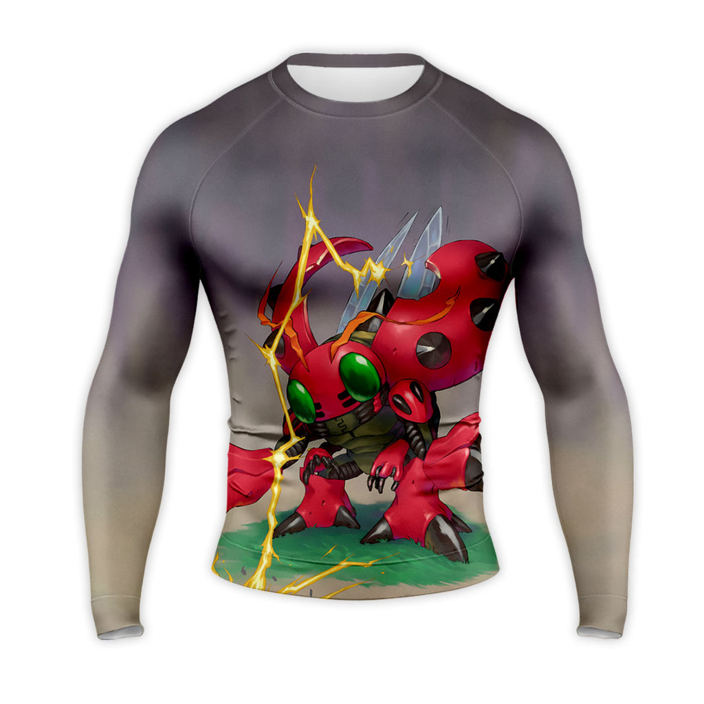 Digimon Adventure Tentomon Surrounded By Crackling Lightning Anime Apparel