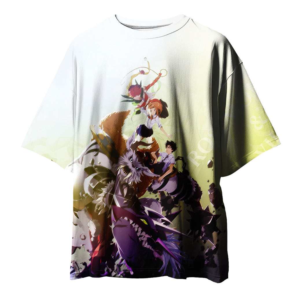 Digimon Adventure Ultimate Digimon Dynamic Battle Pose Anime Apparel