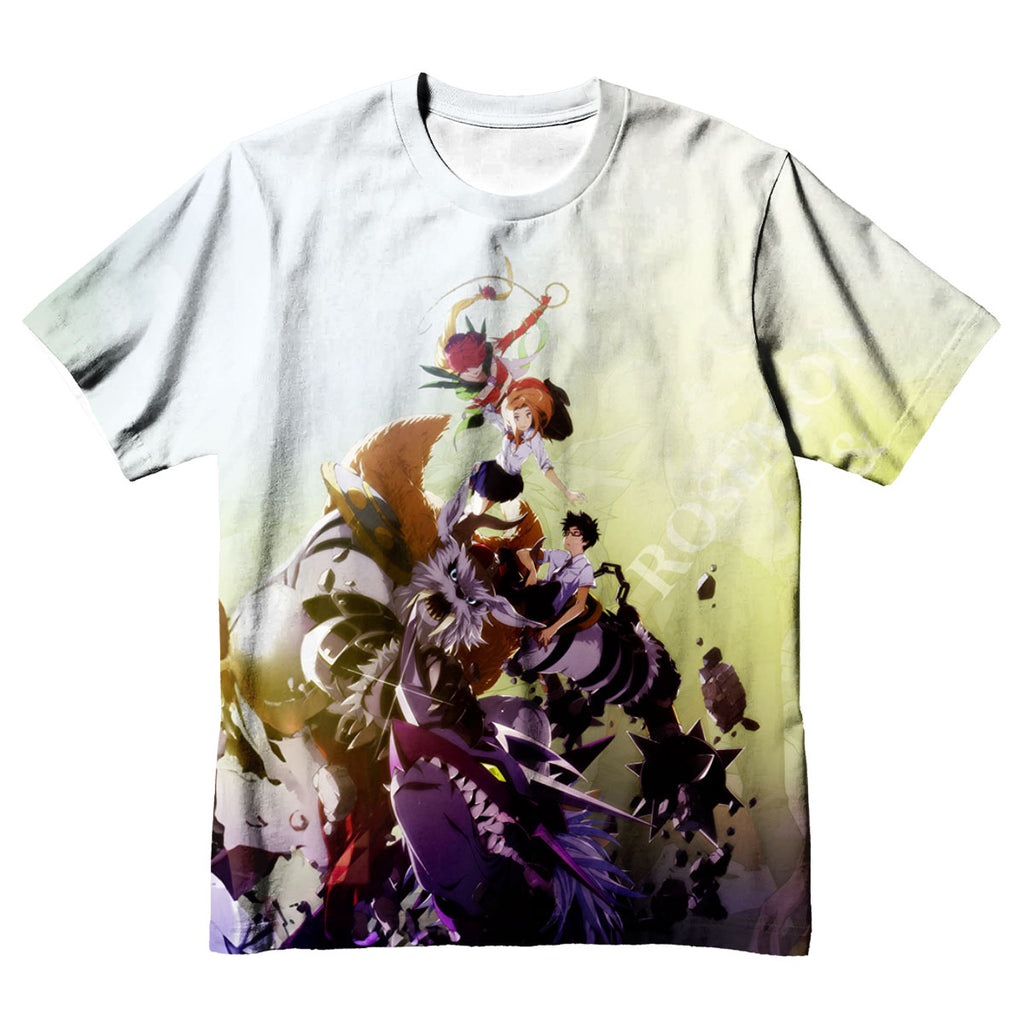 Digimon Adventure Ultimate Digimon Dynamic Battle Pose Anime Apparel