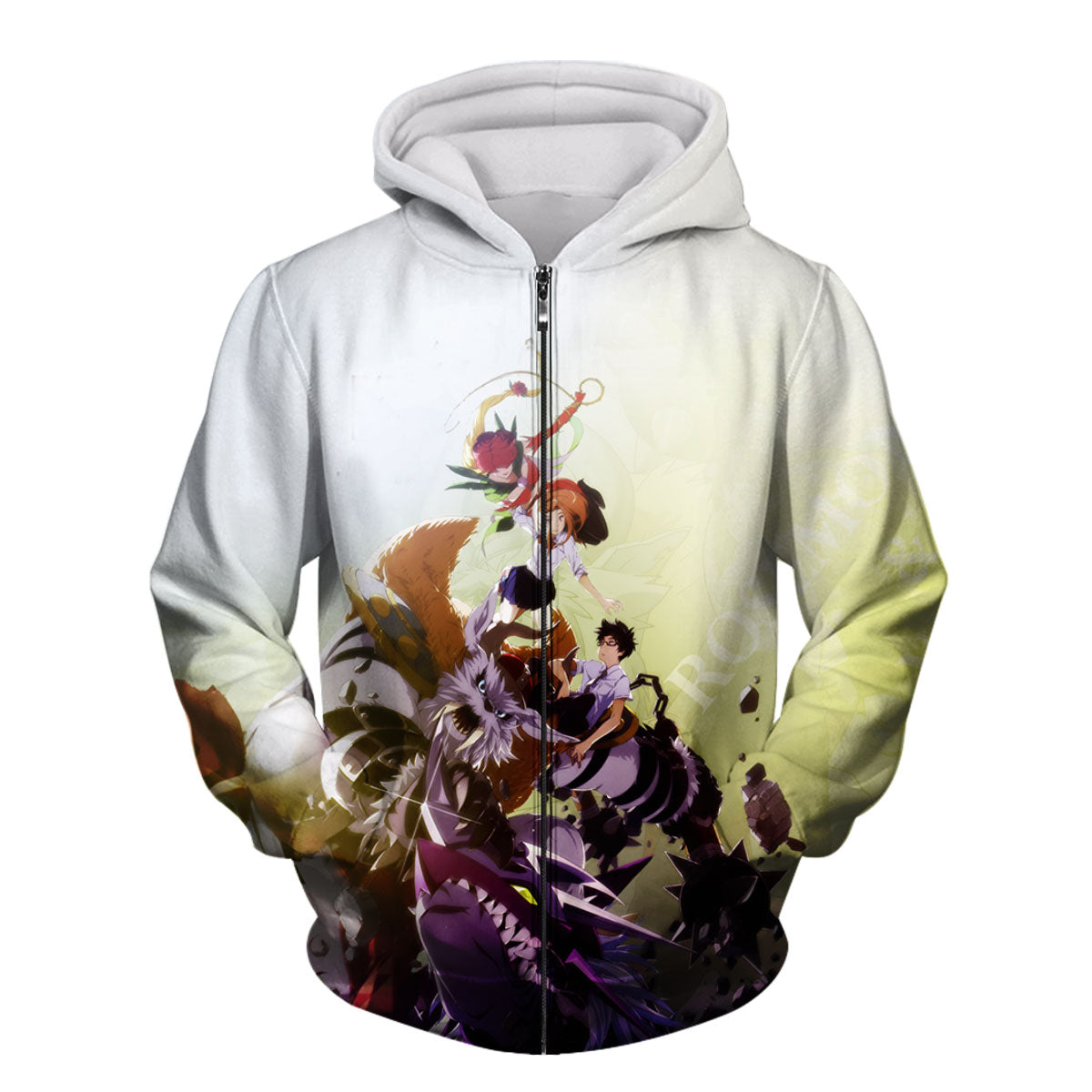Digimon Adventure Ultimate Digimon Dynamic Battle Pose Anime Apparel
