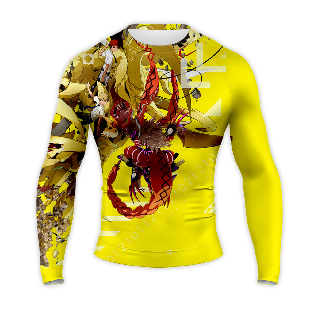 Digimon Adventure Ultimate Yellow In Intense Battle Anime Apparel