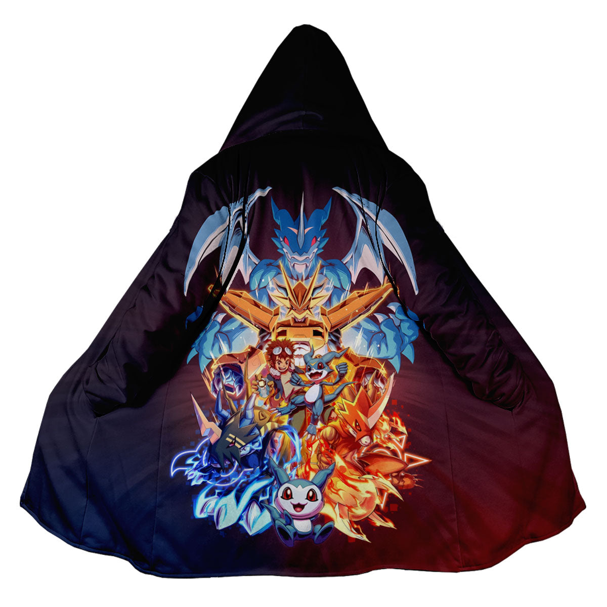 Digimon Adventure V-Mon Dynamic Group Of Digimon Anime Apparel