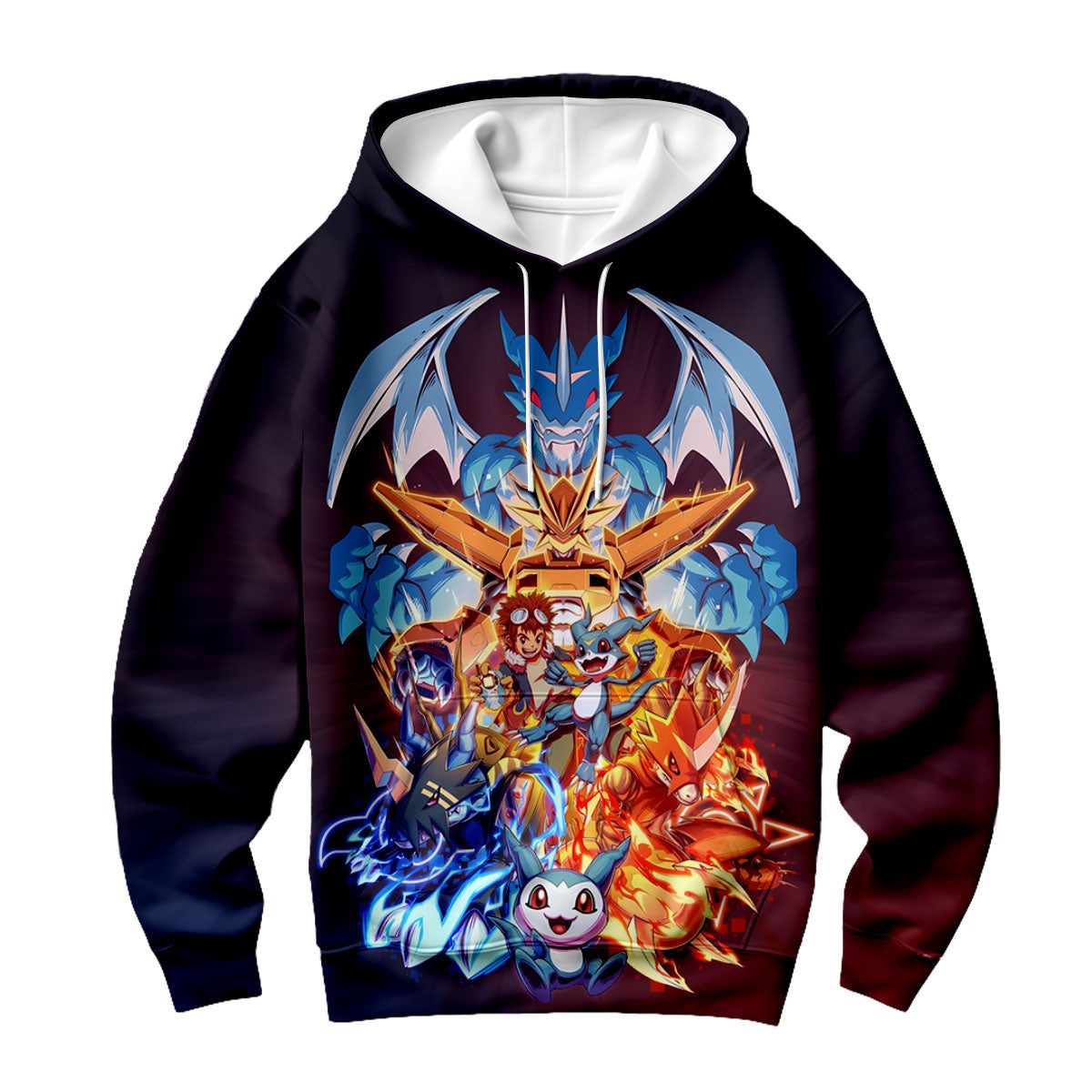Digimon Adventure V-Mon Dynamic Group Of Digimon Anime Apparel