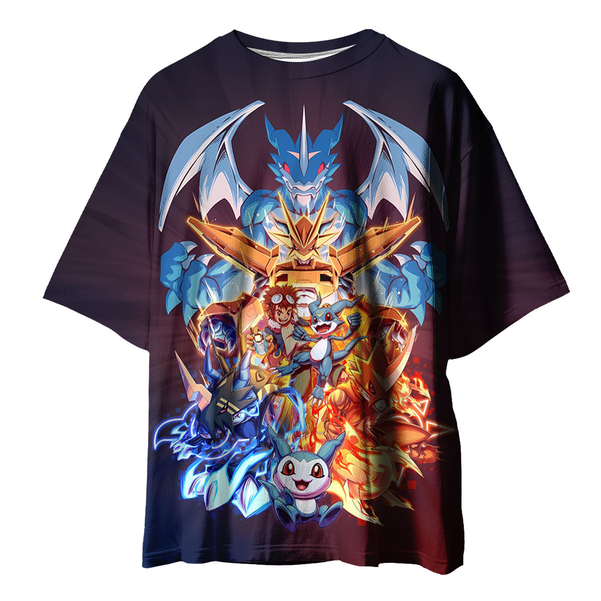 Digimon Adventure V-Mon Dynamic Group Of Digimon Anime Apparel