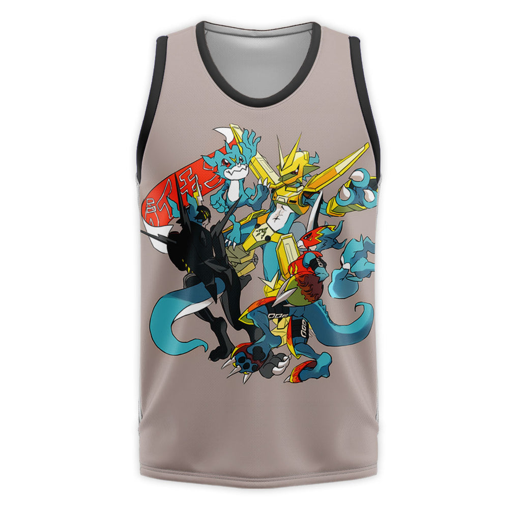 Digimon Adventure V-Mon Standing In Gray Form Anime Apparel