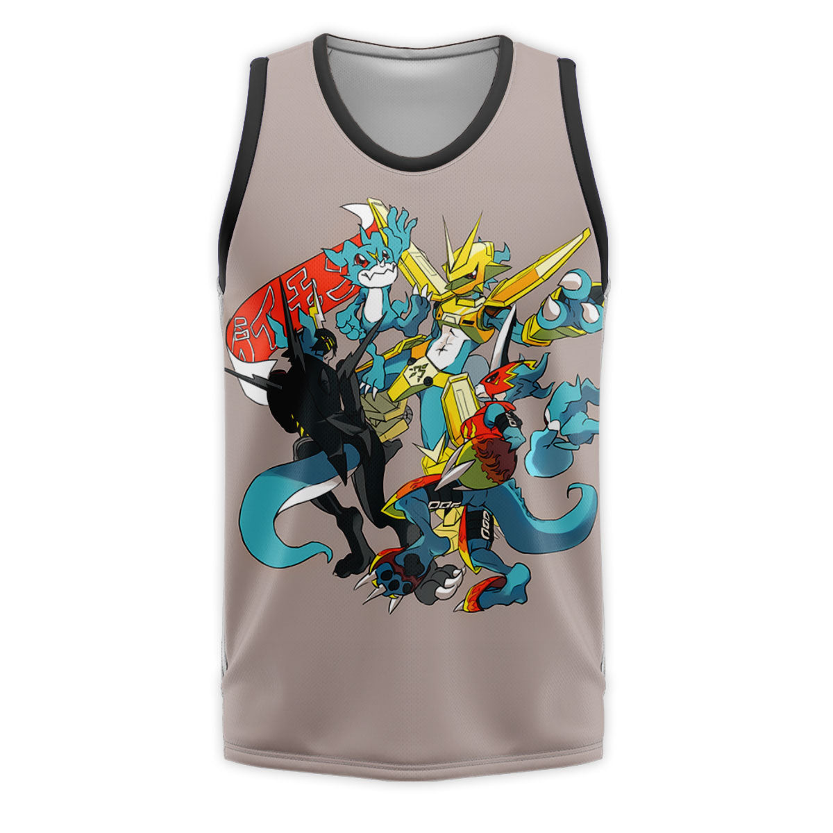 Digimon Adventure V-Mon Standing In Gray Form Anime Apparel