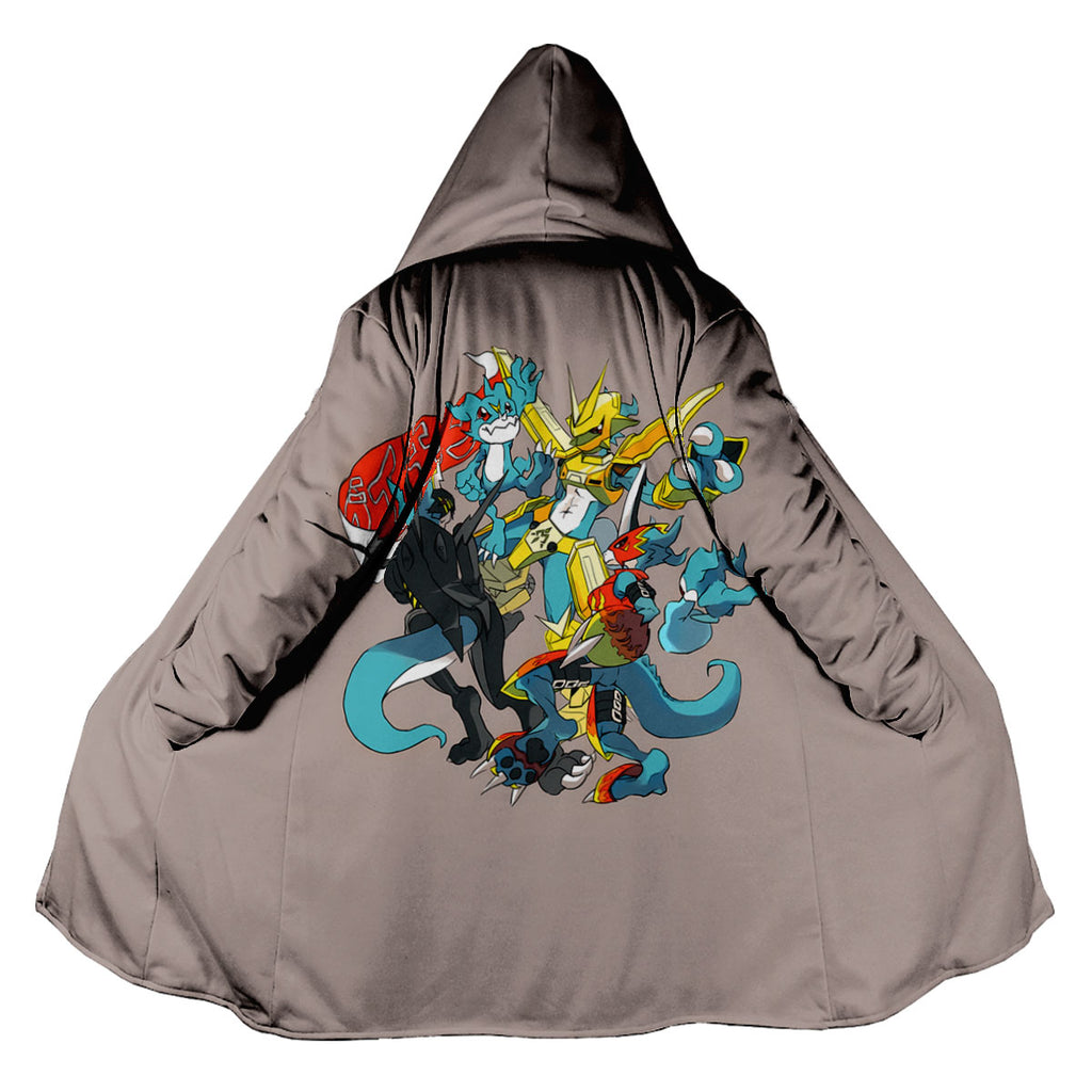 Digimon Adventure V-Mon Standing In Gray Form Anime Apparel