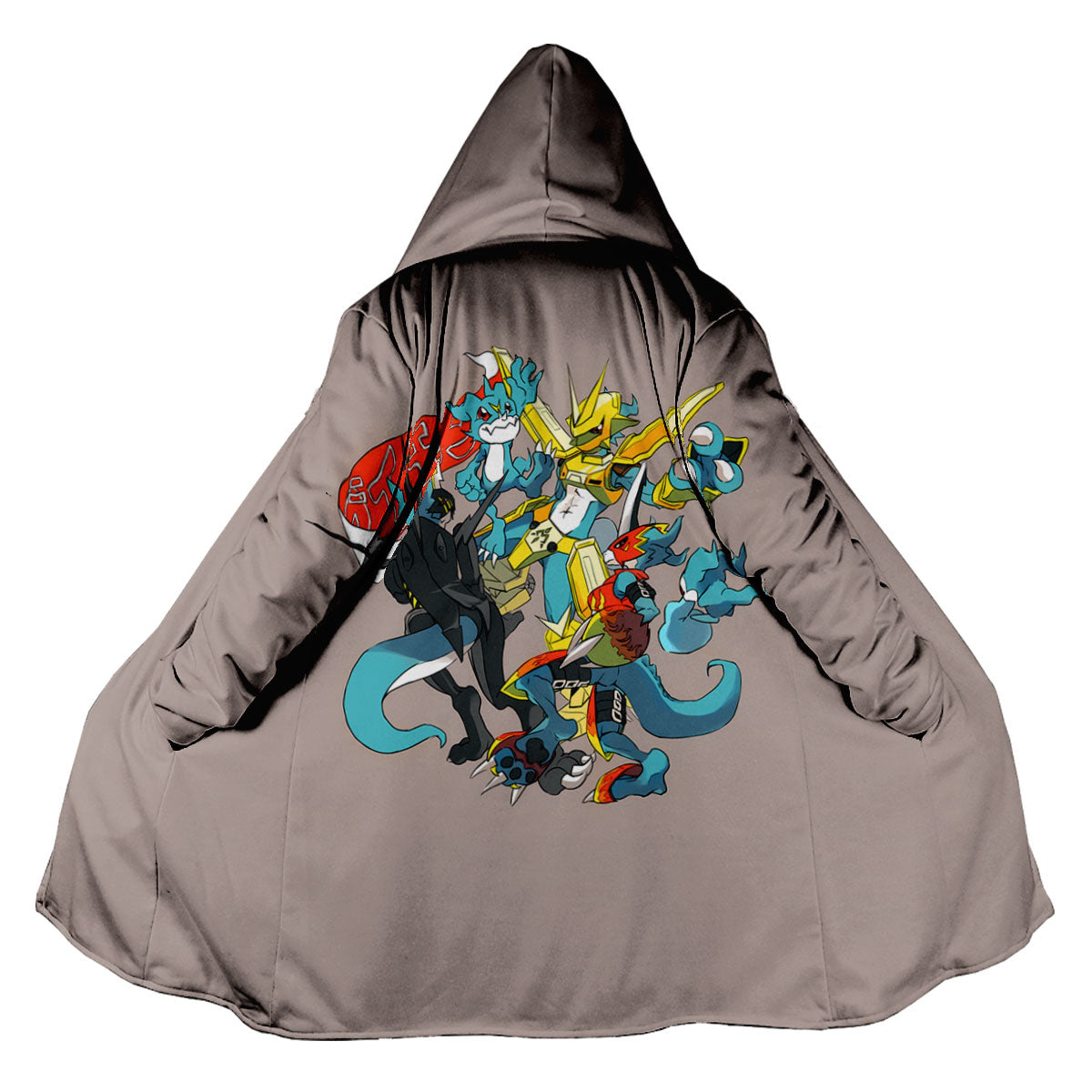 Digimon Adventure V-Mon Standing In Gray Form Anime Apparel