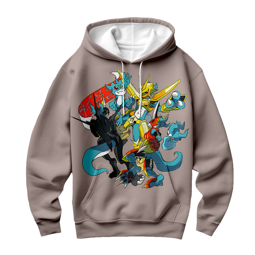 Digimon Adventure V-Mon Standing In Gray Form Anime Apparel