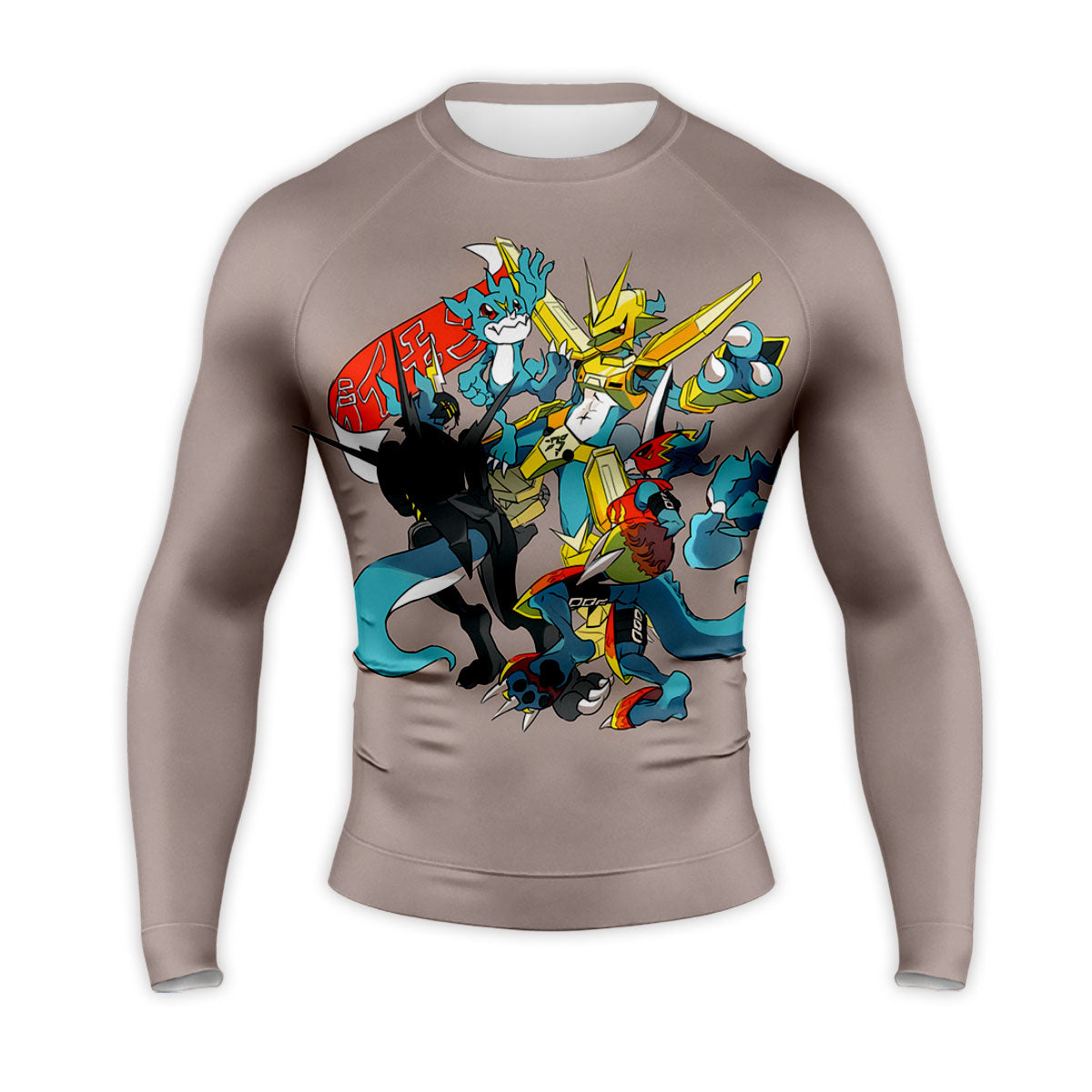 Digimon Adventure V-Mon Standing In Gray Form Anime Apparel