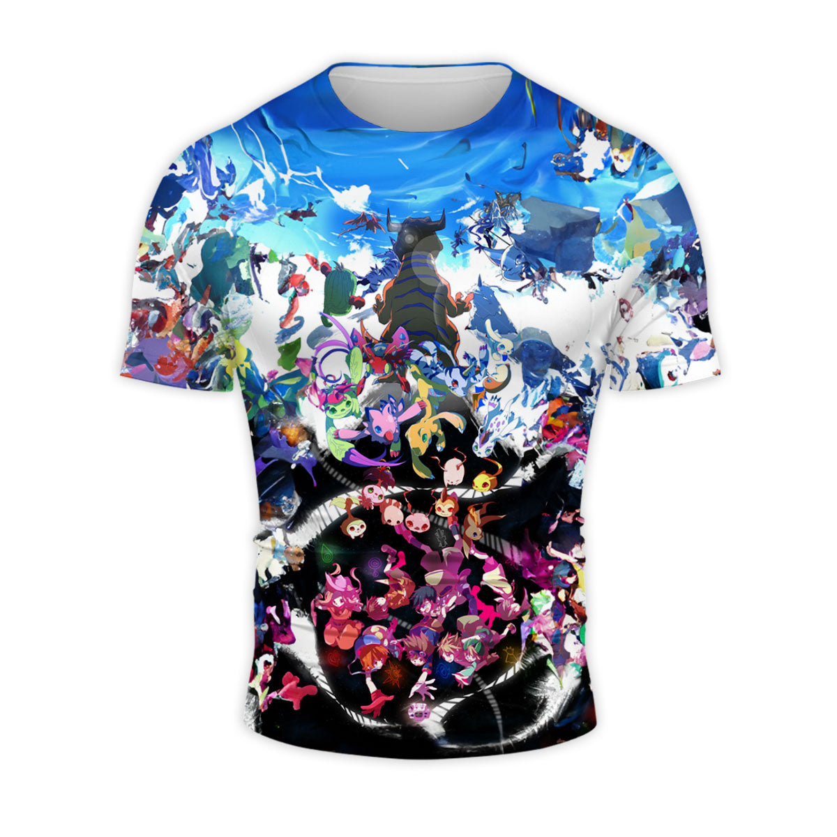 Digimon Adventure Various Digimon Colorful And Vibrant Anime Apparel