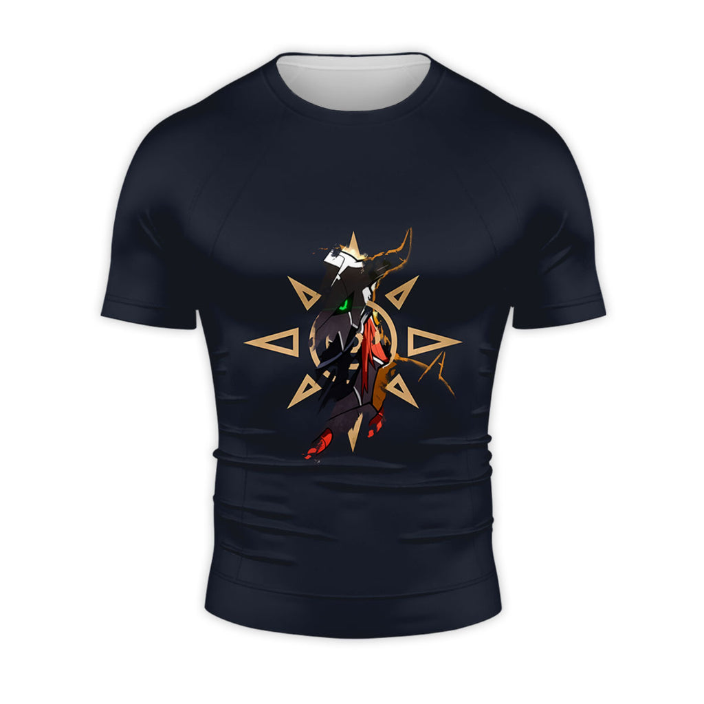 Digimon Adventure Wargreymon Courage Crest Dark Border Anime Apparel