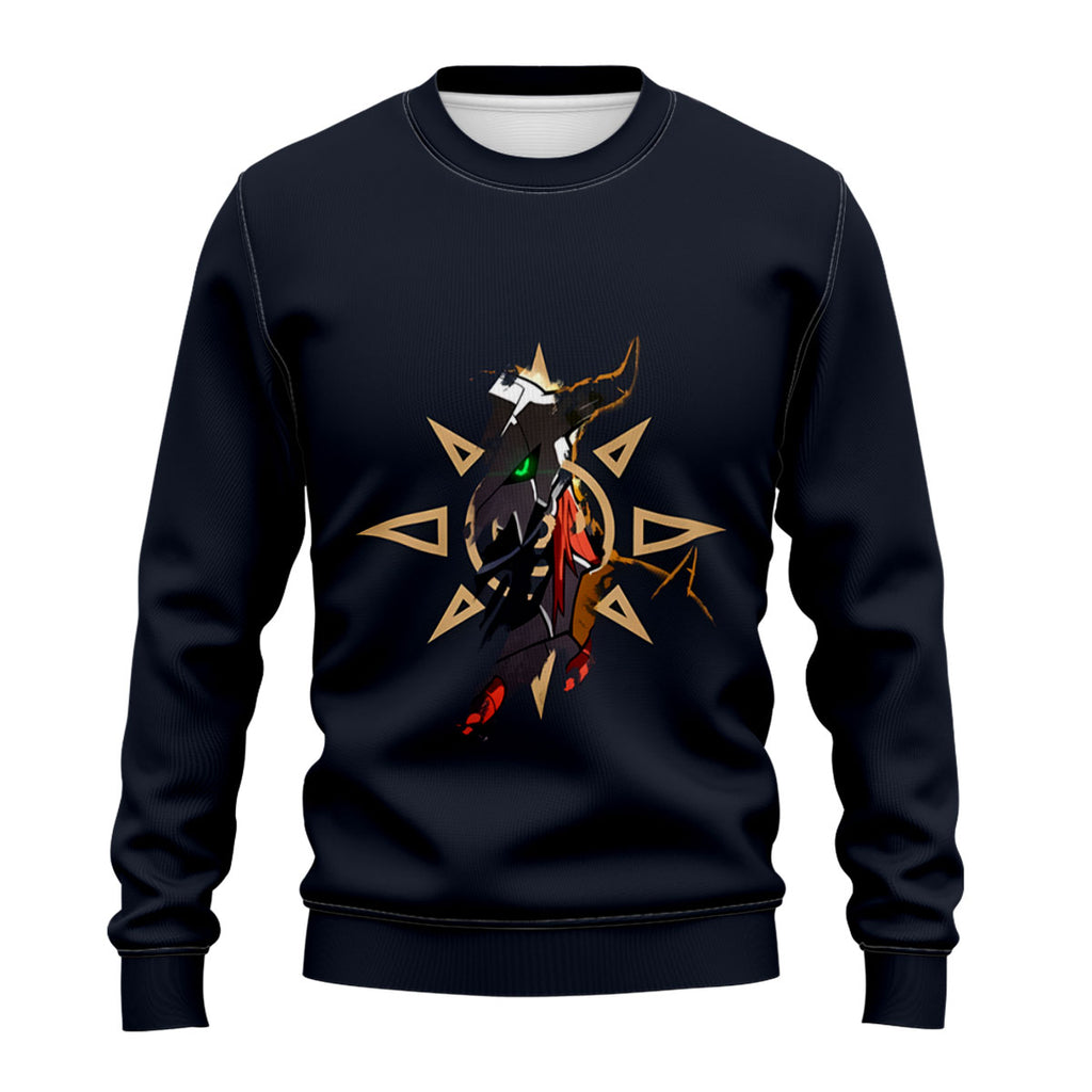 Digimon Adventure Wargreymon Courage Crest Dark Border Anime Apparel