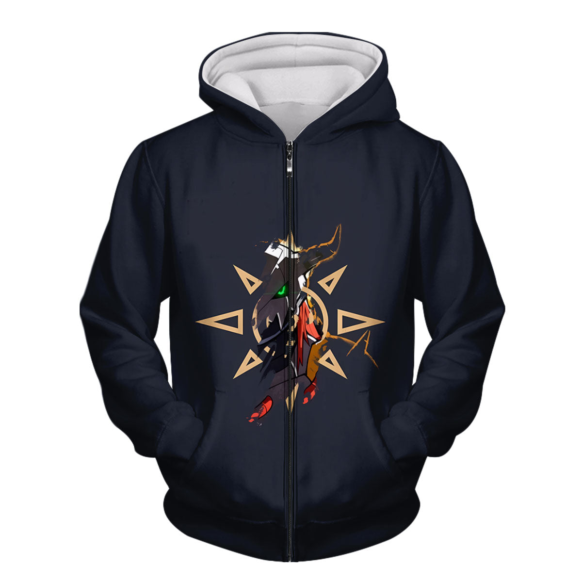Digimon Adventure Wargreymon Courage Crest Dark Border Anime Apparel