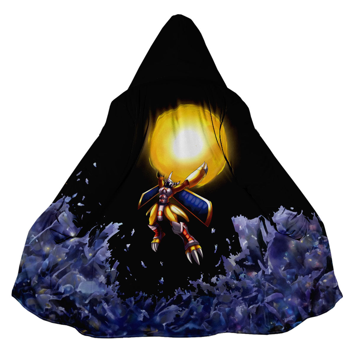 Digimon Adventure Wargreymon Firing Energy Blast Attack Anime Apparel