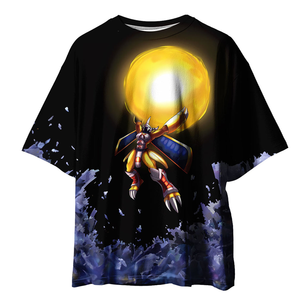 Digimon Adventure Wargreymon Firing Energy Blast Attack Anime Apparel