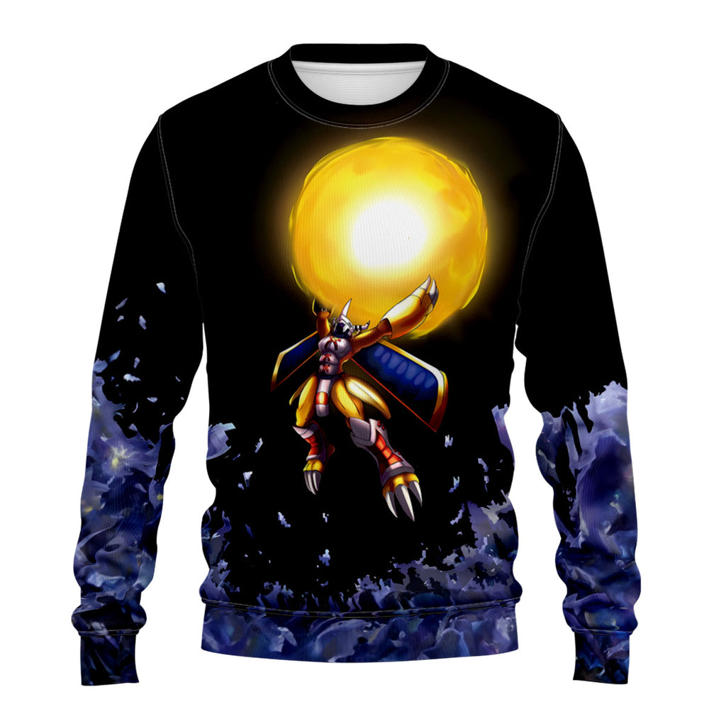 Digimon Adventure Wargreymon Firing Energy Blast Attack Anime Apparel