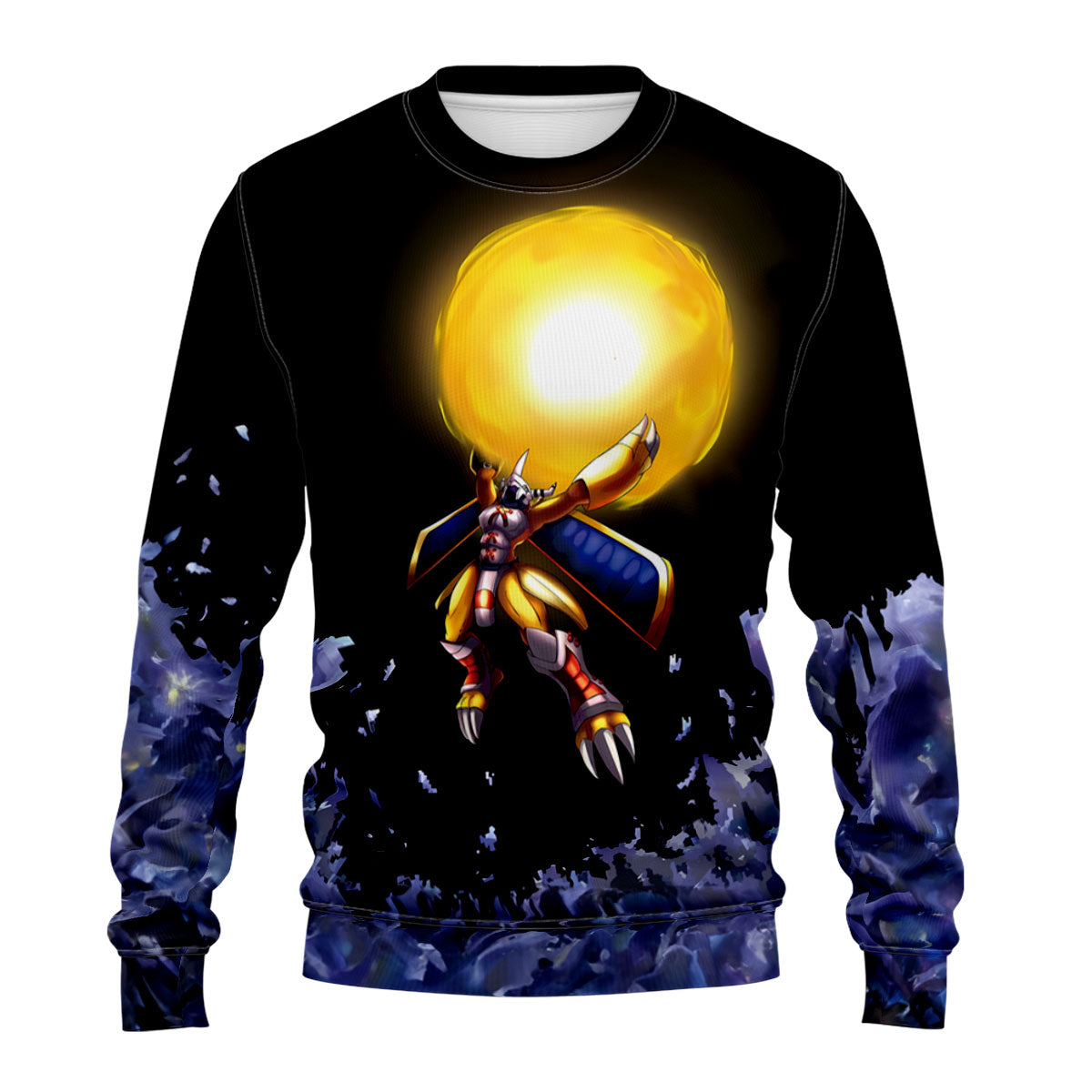 Digimon Adventure Wargreymon Firing Energy Blast Attack Anime Apparel