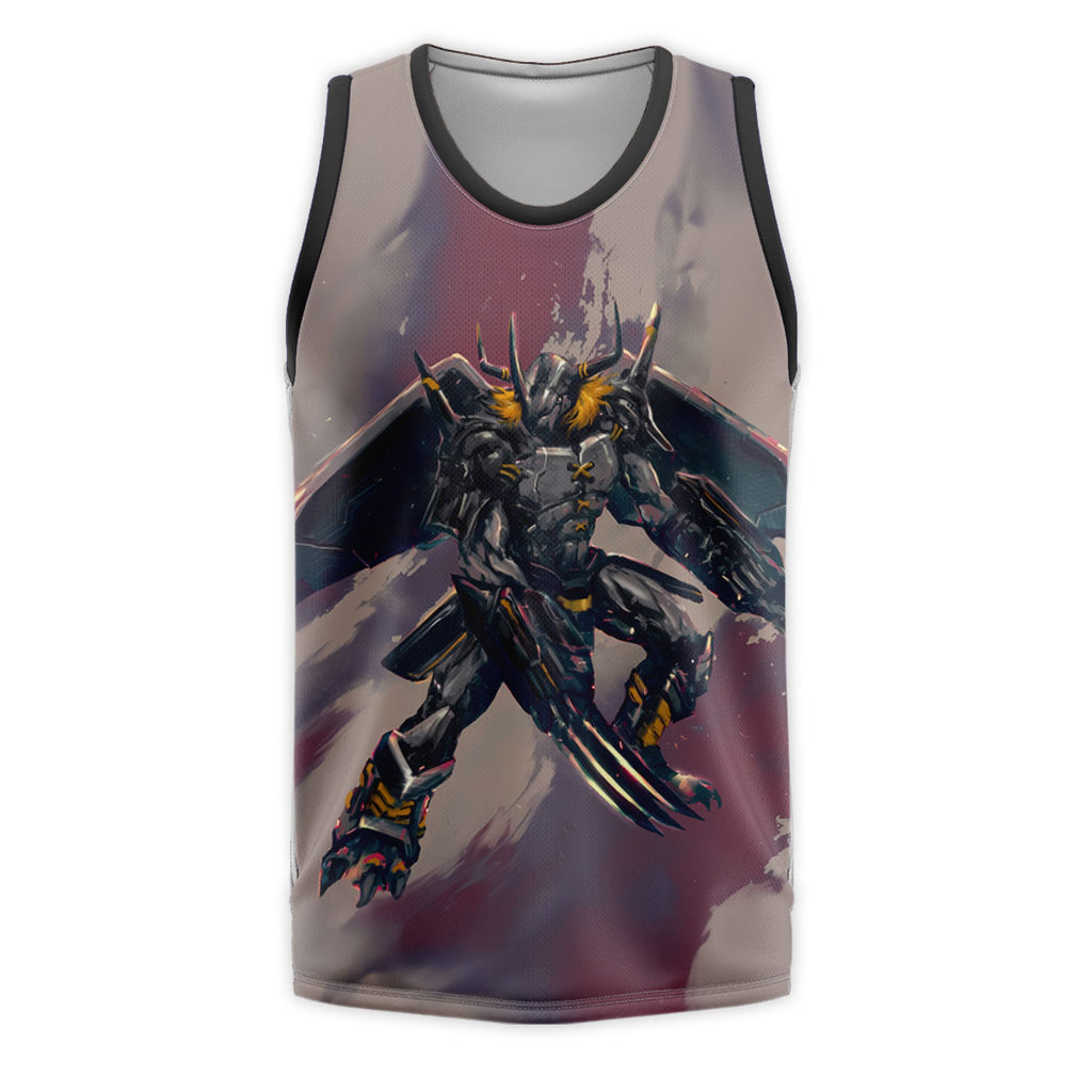 Digimon Adventure Wargreymon Flying Through Dark Skies Anime Apparel