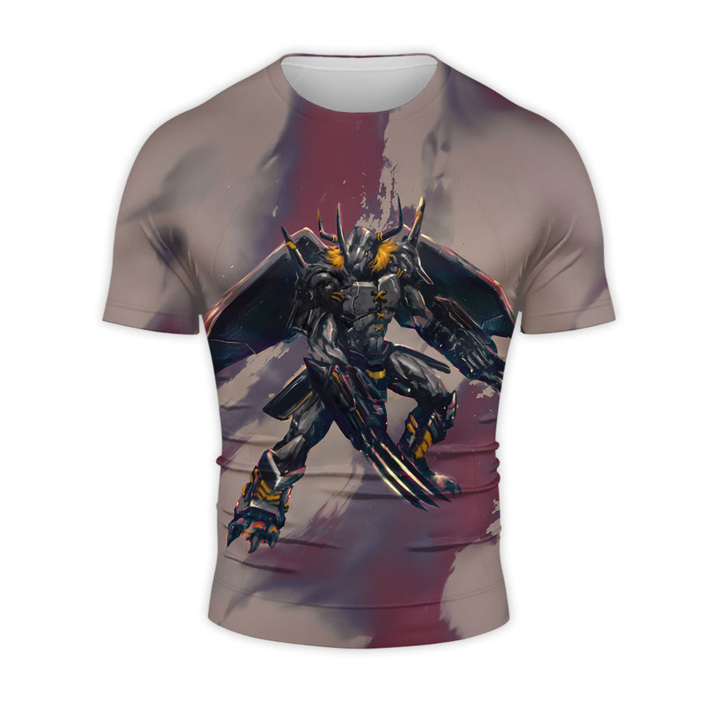Digimon Adventure Wargreymon Flying Through Dark Skies Anime Apparel