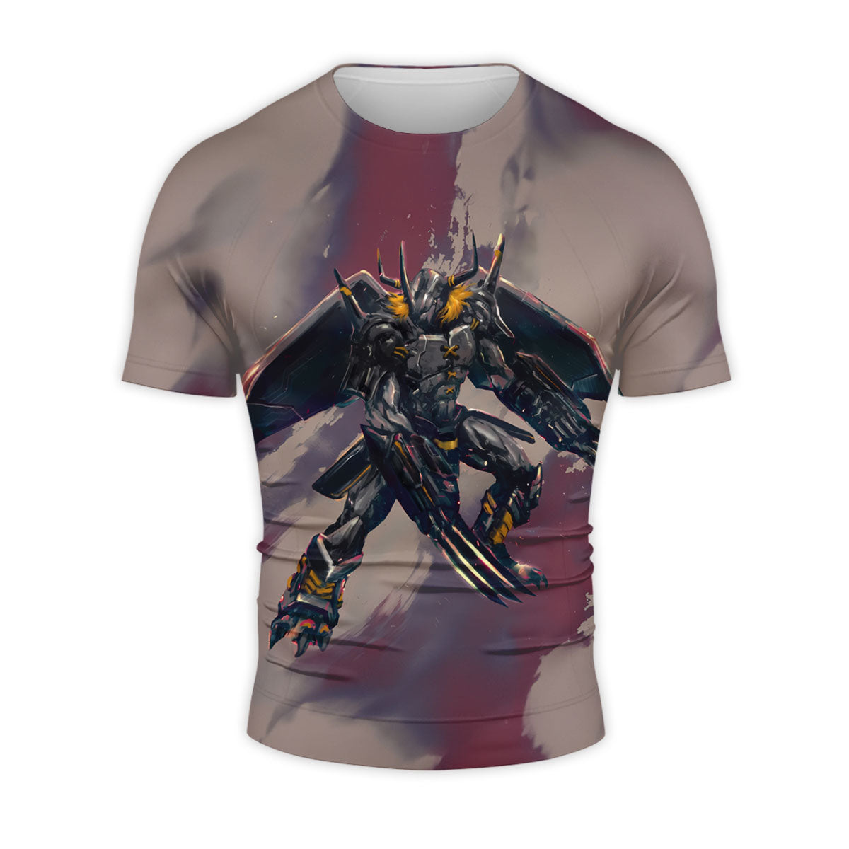 Digimon Adventure Wargreymon Flying Through Dark Skies Anime Apparel