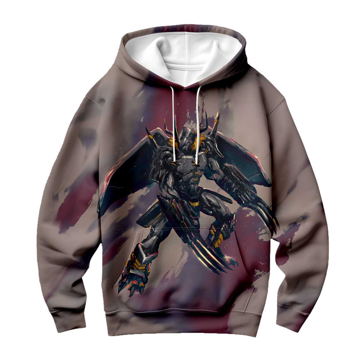 Digimon Adventure Wargreymon Flying Through Dark Skies Anime Apparel