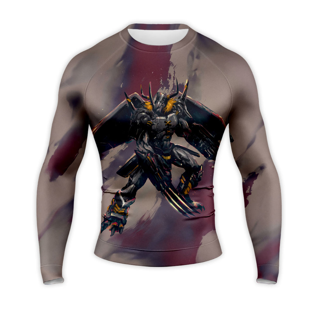 Digimon Adventure Wargreymon Flying Through Dark Skies Anime Apparel