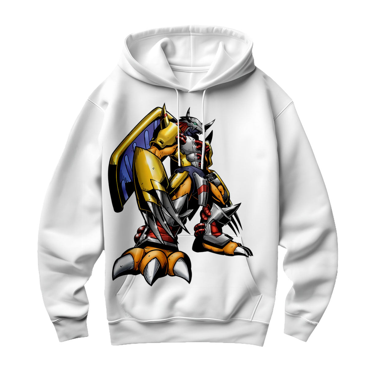 Digimon Adventure Wargreymon Standing In Colored Battle Armor Statue Anime Apparel