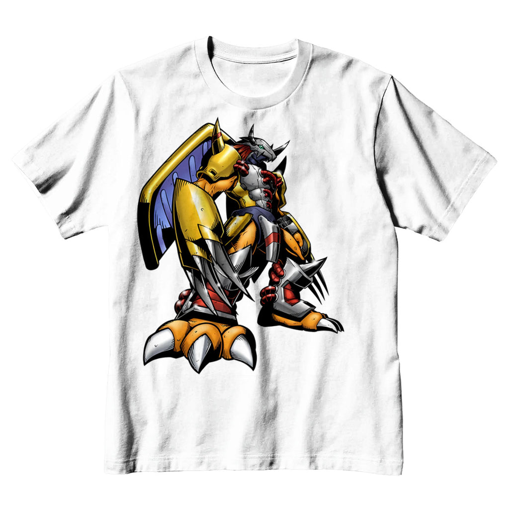 Digimon Adventure Wargreymon Standing In Colored Battle Armor Statue Anime Apparel